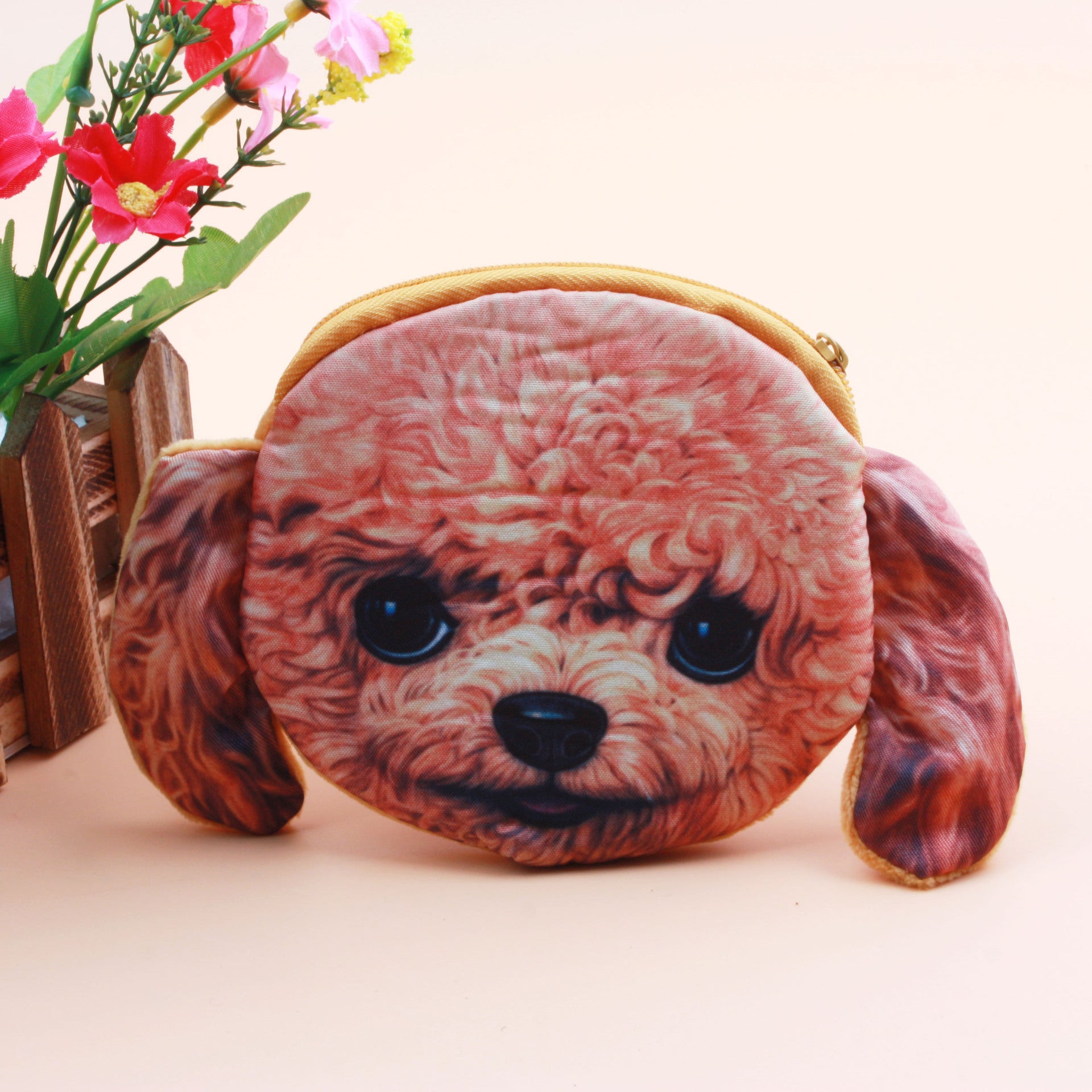 Wholesale Cats and Dogs Coin Purse Keychain